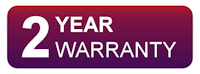 2 Year Warranty